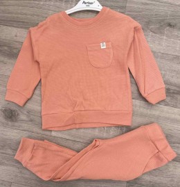 Костюм Partner "Вафельний" персиковий, дівчинка 2-3-4-5 років