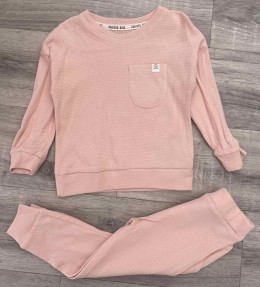 Костюм Partner "Вафельний" пудра, дівчинка 2-3-4-5 років