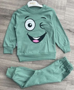 Костюм MRK «Мордочка» зелёный, мальчик 2-3-4-5 лет