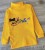 Водолазка "Літери" жовтий, дівчинка 5-7-9-10-11  років, фото