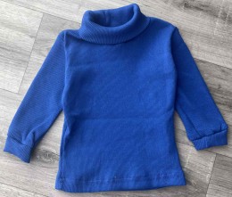 Водолазка "Однотонный" синий, мальчик 5-7-9-10-11 лет