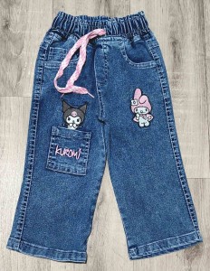 Джинсы Hiwro "Девочка" синие, девочка 1-2-3-4 лет