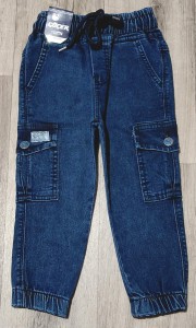 Джинсы Gocer "Карманы" синий, мальчик 8-9-10-11-12 лет