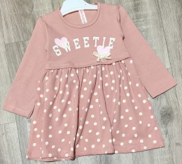 Платье My Bella "Sweetie" коричневый (терракотовый) 2-3-4-5 лет