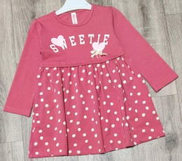 Платье My Bella "Sweetie" малиновый 2-3-4-5 лет