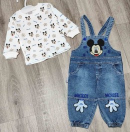 Комбинезон Mandalino «Mickey» голубой, мальчик 12-18-24 месяцев