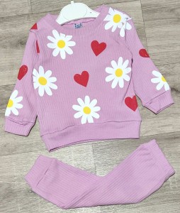 Костюм СGS "Цветочки" фиолетовый (сиреневый), девочка 6-9-12-18 месяцев