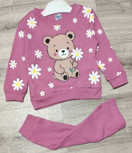 Костюм СGS "Ромашка" фиолетовый, девочка 6-9-12-18 месяцев