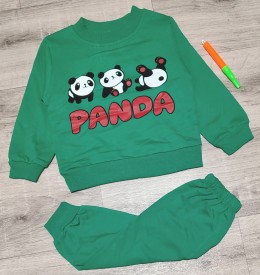Костюм  Aybeyce Kids ''Panda'' зеленый, мальчик 1-2-3-4 года