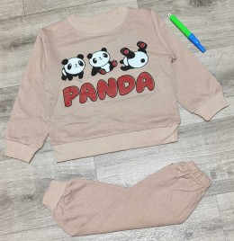 Костюм  Aybeyce Kids ''Panda'' бежевый, мальчик 1-2-3-4 года