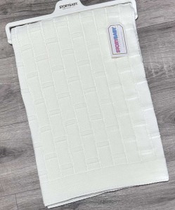 Плед Story Baby «Прямоугольник» молочный, унисекс 100*110