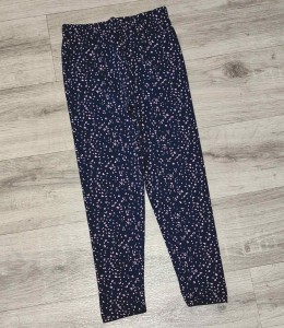 Лосины Bagci «Точки» синий (темный), девочка 5-6-7-8 лет