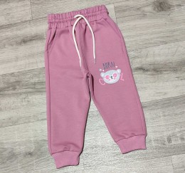 Спортивные штаны Balla Kids «Born» коричневый(терракотовый), девочка 1-2-3-4 года