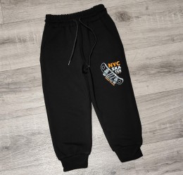 Спортивные штаны Balla Kids «NYC» черный, мальчик 3-4-5-6-7-8 года