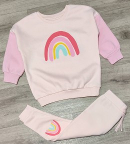 Костюм "Веселка" рожевий, дівчинка 18 місяців