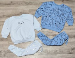 Костюм "Friends" блакитний+синій, хлопчик 18 місяців