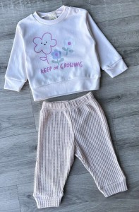 Костюм AIR Baby "Keep" персиковый, девочка 6-9-12-18 месяцев