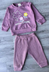 Костюм AIR Baby "Keep" коричневый(терракотовый), девочка 6-9-12-18 месяцев