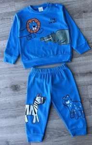 Костюм AIR Baby "Safari" синий, мальчик 6-9-12-18 месяцев