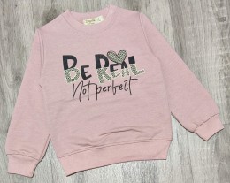 Реглан Digidik kids "Bereal" розовый (пудровый), девочка 3-4-5-6-7 лет