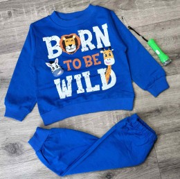 Костюм Aybeyce Kids «Born» синий, мальчик 1-2-3-4 года