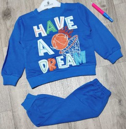 Костюм Aybeyce Kids «Have» синий, мальчик 1-2-3-4 года