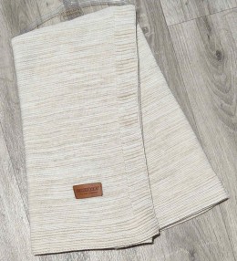 Плед Story Baby «Полоски» бежевый, унисекс 90*100