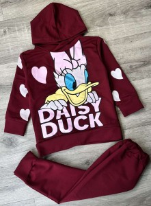 Костюм «Качечка» бордовий, дівчинка 3-5-7-9 років