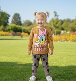 Костюм «Качечка» коричневий(цегляний), дівчинка 5-7-9-10 років