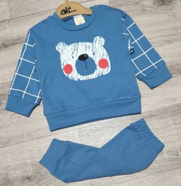 Костюм AIR Baby "Мишка" синий, мальчик 6-9-12-18 месяцев