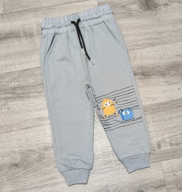Спортивные штаны Balla Kids «Boo» серый, мальчик 1-2-3-4 года