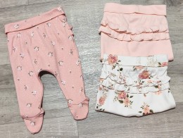 Ползуны "Микс рисунков" микс цветов, девочка 0 месяца
