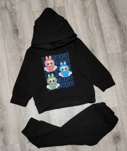 Костюм «Лабубу” чорний, хлопчик  9міс-1-2-3 років