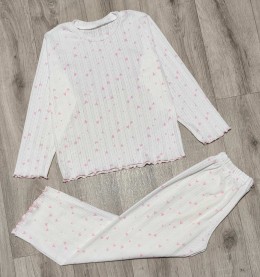 Пижама "Сердца2" розовый, девочка 10-11-12-13 лет