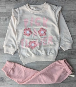 Костюм Bobisko «Pick a flower” персиковый, девочка 2-3-4-5 лет