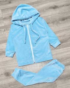 Костюм "Велюр" блакитний, унісекс 3-5-7-9 років