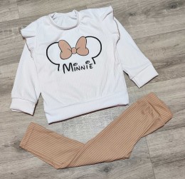 Костюм «Бантик» бежевый, девочка 3-5-7-9 лет