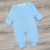 Чоловічок «Однотонний» блакитний, хлопчик 0-3 місяців, фото 1