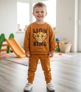 Костюм «Lion King» коричневый , мальчик 6-12-18-24 месяцев