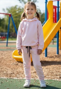 Костюм Difa Kids "Однотонный" персиковый, девочка 6-7-8-9 лет