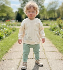 Костюм Moon "Зверыки", зеленый, мальчик 3-6-9-12-18 месяцев