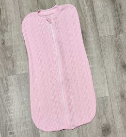 Кокон «Однотонный» розовый, девочка 0-3 месяцев