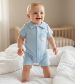 Пісочник Findik "Однотонний" блакитний, хлопчик 3-6-9 місяців