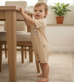 Пісочник Findik "Зайчик" бежевий, унісекс 3-6-9 місяців