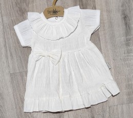 Платье Findik "Бант+рюши" молочный 3-6-9 месяцев