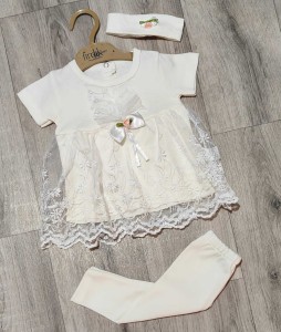 Комплект Findik "Ромашки", молочный, девочка 3-6-9  месяцев