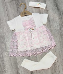 Комплект Findik "Ромашки", розовый, девочка 3-6-9  месяцев