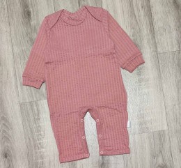 Человечек "Однотонный" коричневый(терракотовый), девочка 6-9-12 месяцев