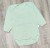 Боди "Однотонный" зеленый (мятный/бирюзовый), унисекс 6-9-12 месяцев, фото