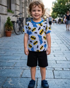 Костюм «Бэтмен2» серый, мальчик 1-2-3-4-5 лет